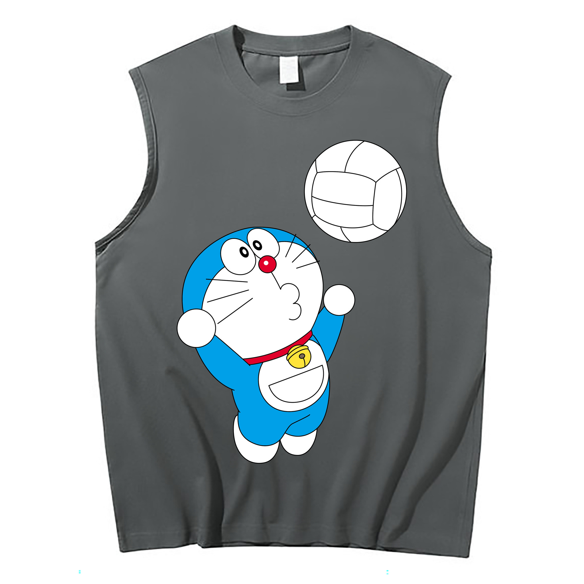 （画像用） ドラえもん Doraemon コットン100％タンクトップ（フロントプリント）